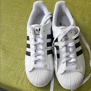 Adidas Superstar II White with Black Stripes
